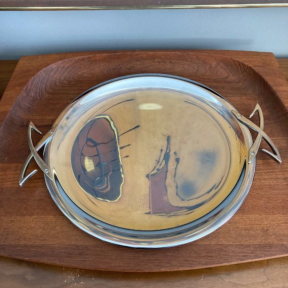 Stainless serving tray - Picture 3 of 6